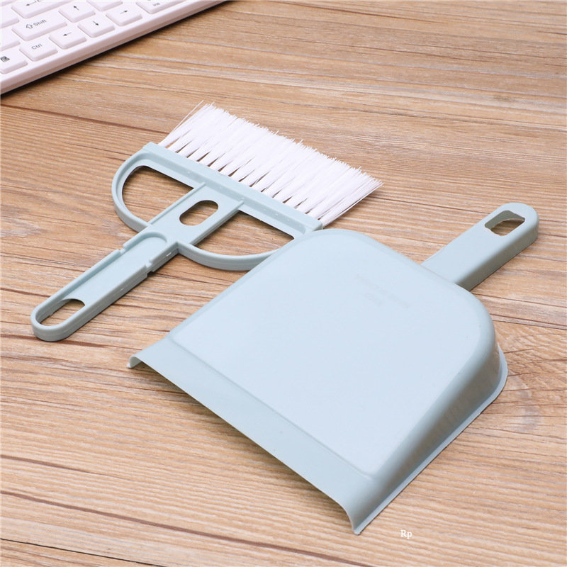 Bộ Chổi Và Đồ Hốt Rác Mini Để Bàn Dễ Thương