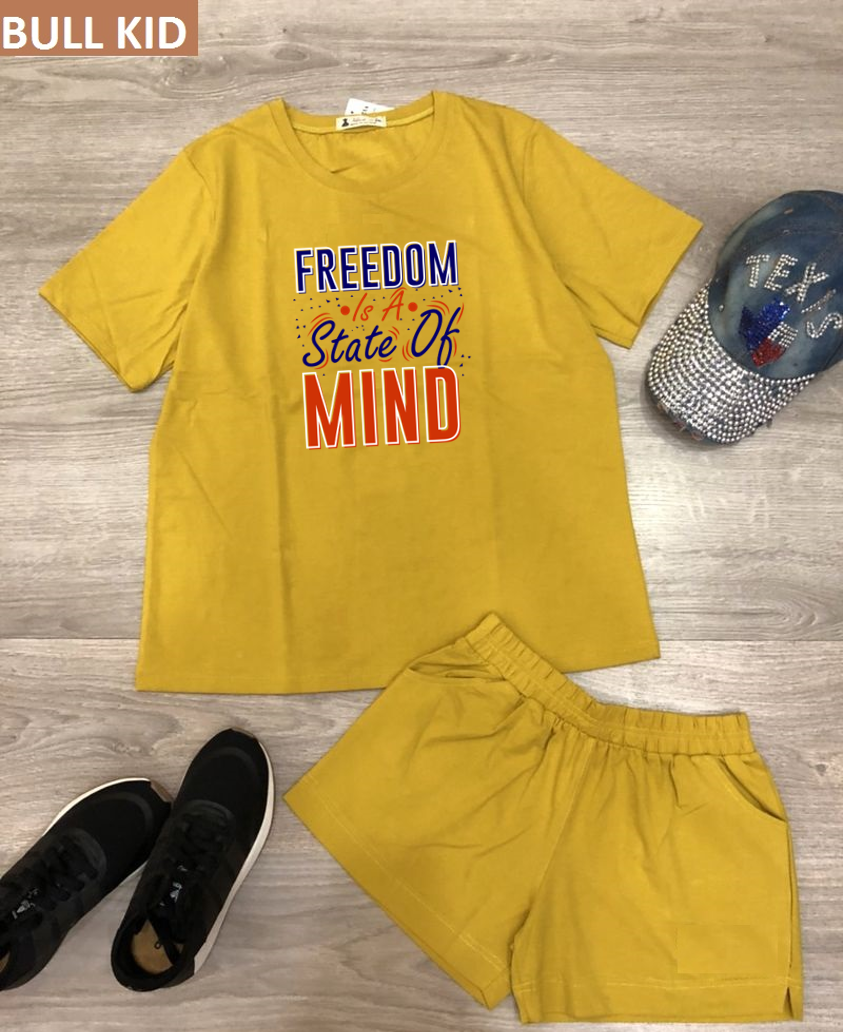 Set bộ đùi set bộ ngố mặc nhà | 38-45kg | freedom min |