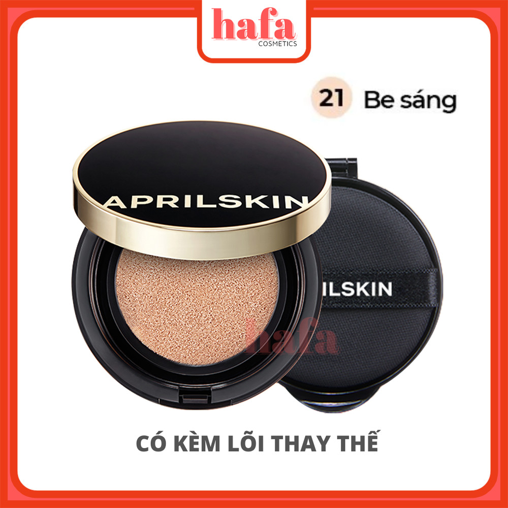 Phấn nước aprilskin magic snow cushion spf 50+, pa +++