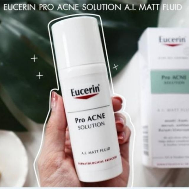 HOÀN TIỀN 20% - Kem Dưỡng Eucerin A.I MATT Fluid Pro Acne Solution