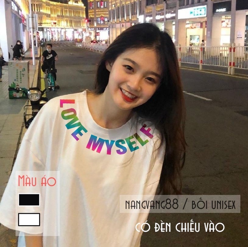 [Hình Thật] Áo Thun Phản Quang LOVE