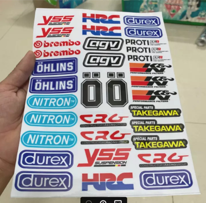 logo trang trí nhãn hiệu xe máy.