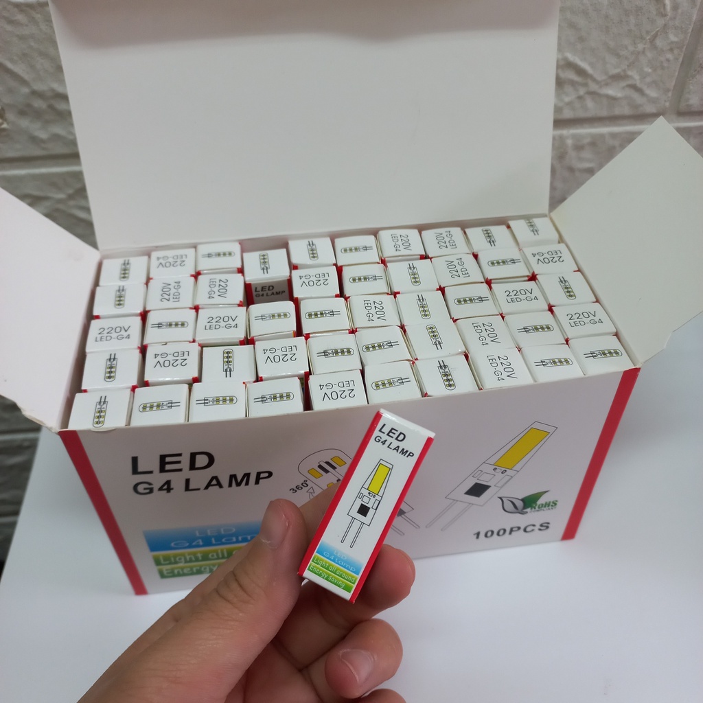 Bóng Led G4 chân ghim 12v 220v
