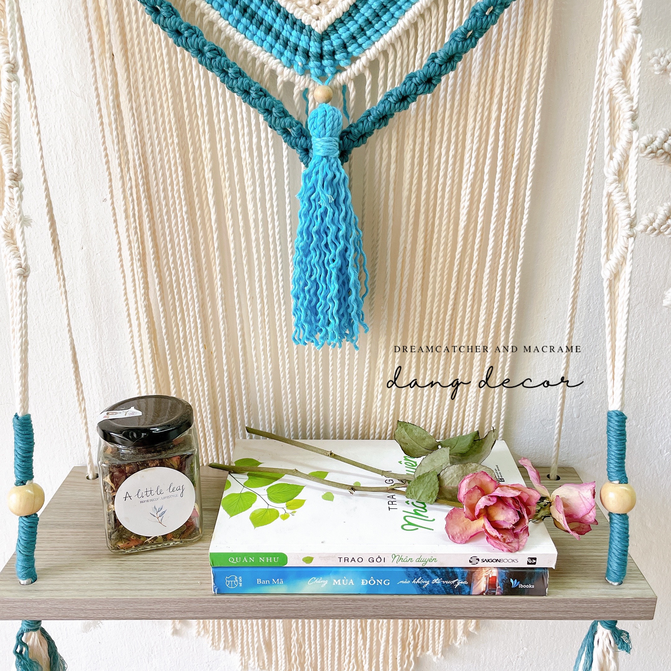Dang Decor - Set Gương Kệ Treo Tường GK01 (Có Tách Lẻ)