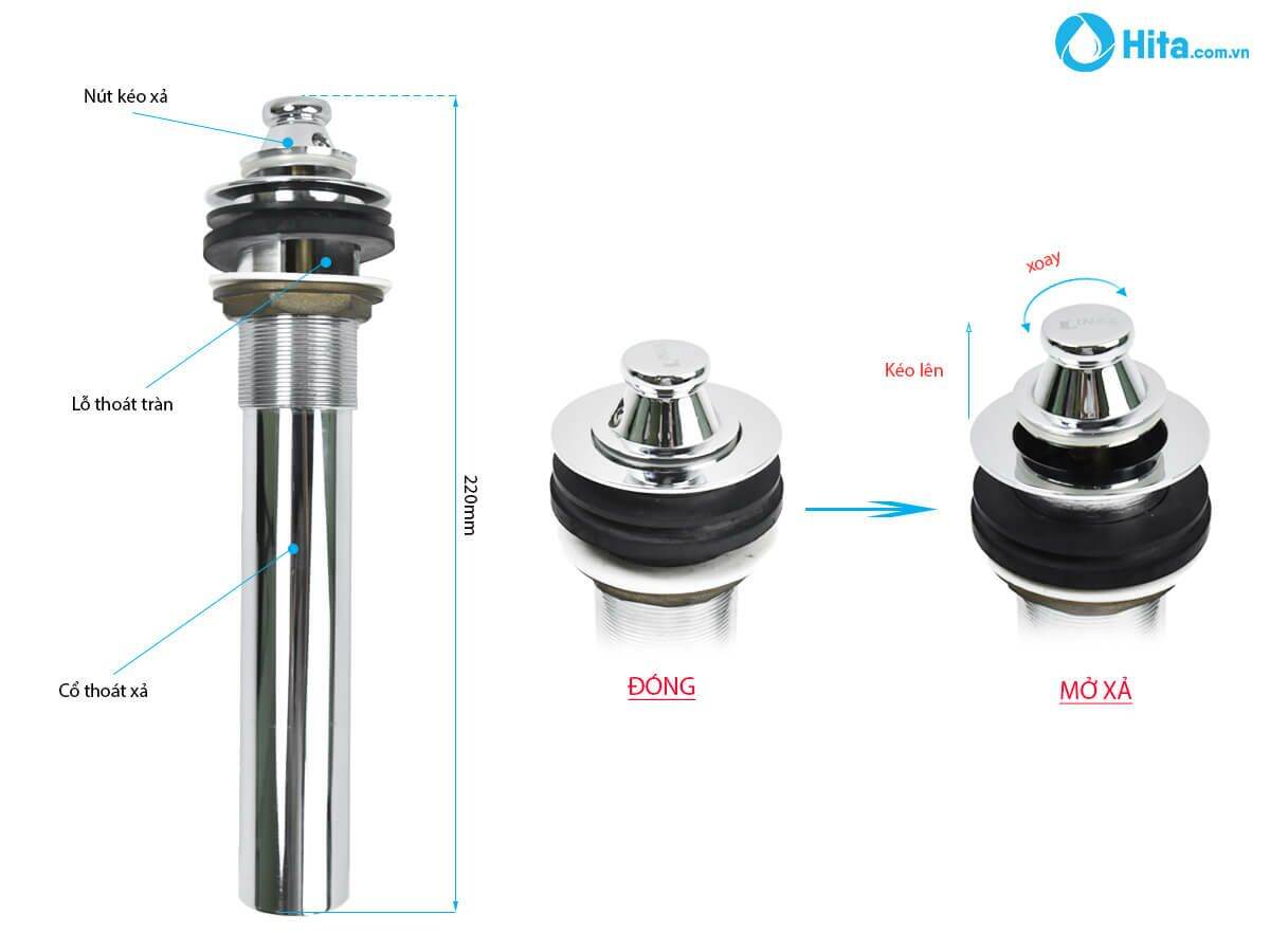 [HCM]Bộ xả lavabo giá gốc 1250000đ