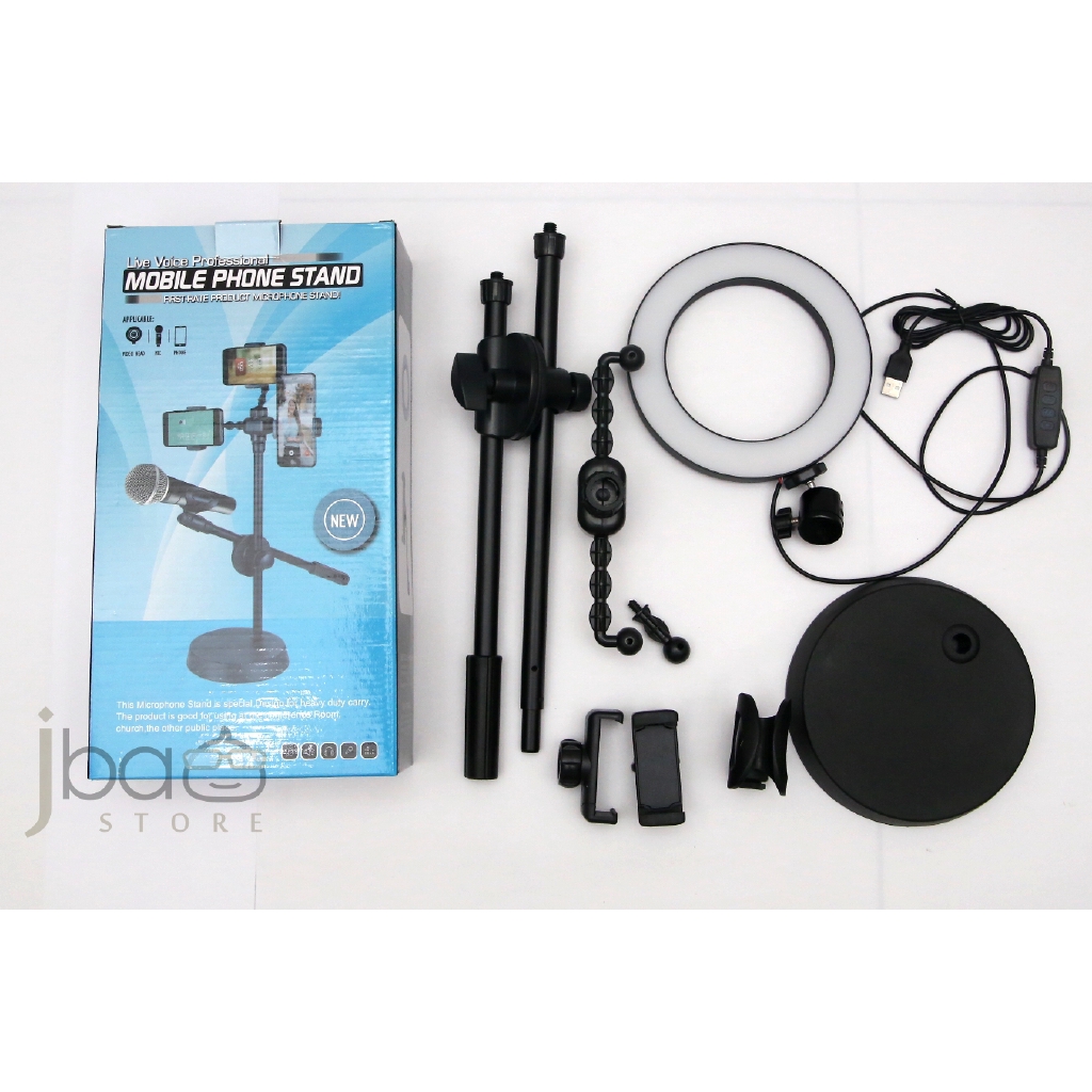 Bộ dụng cụ live stream 4 in 1