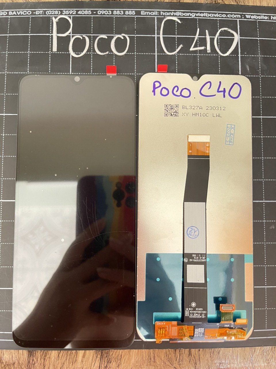 Bộ màn hình thay thế Xiaomi Poco C40
