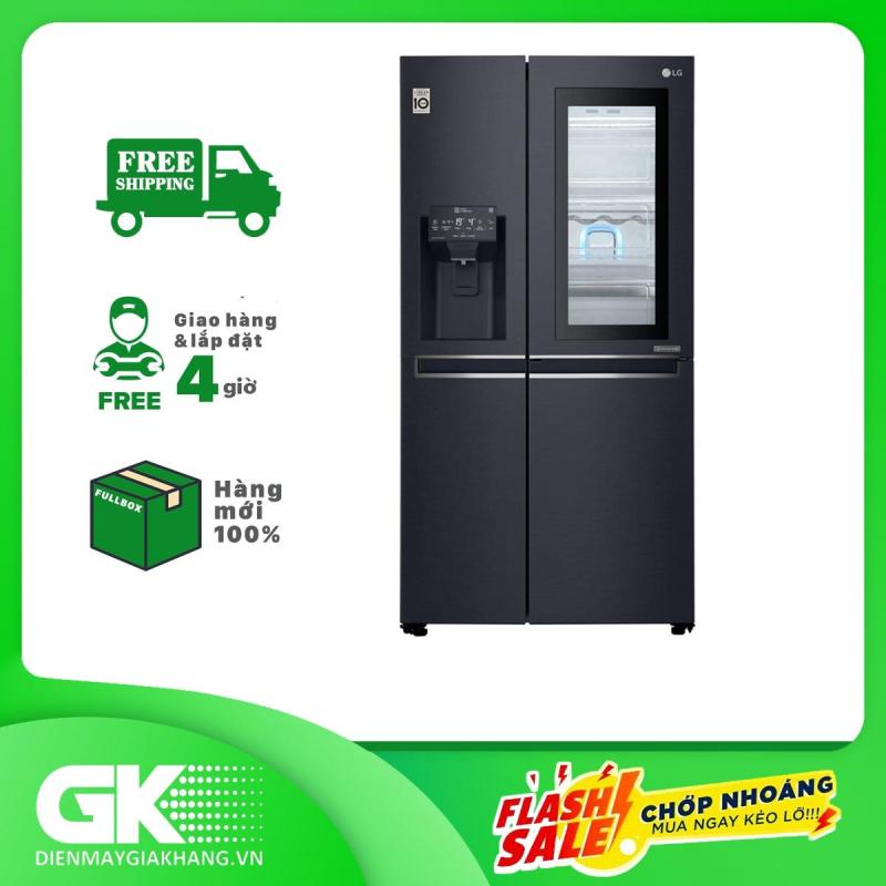 Tủ lạnh LG Inverter InstaView Door-in-Door 601 lít GR-X247MC Mẫu 2019