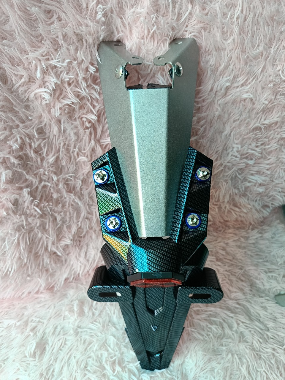 Combo ốp đuôi dè + dè Malay gắn exciter 150