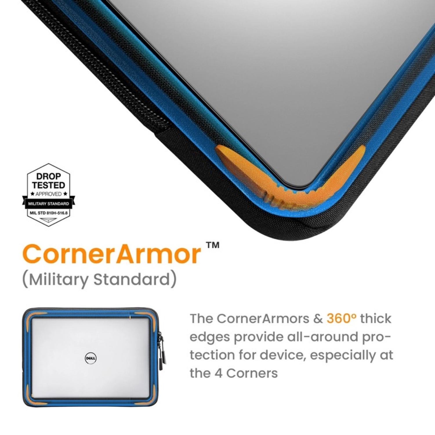 Túi chống sốc TOMTOC (USA) 360° Protective MACBOOK 13/13.3/15/16" - A13 - Hàng Chính Hãng