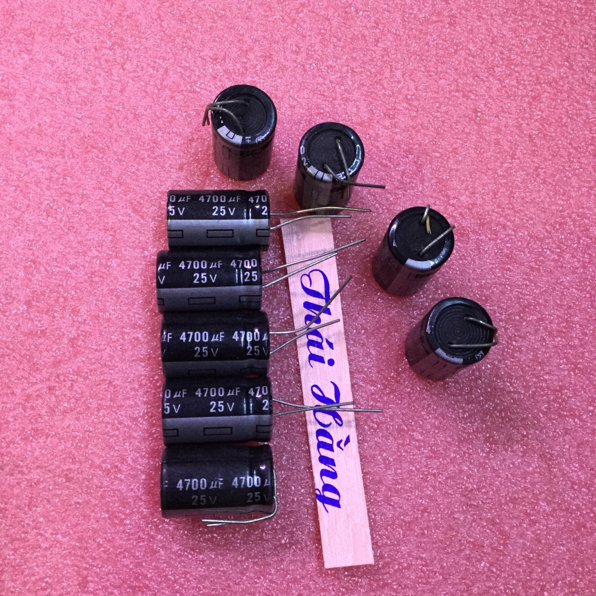 Tụ hoá 4700 M/25 V (10 chiếc )