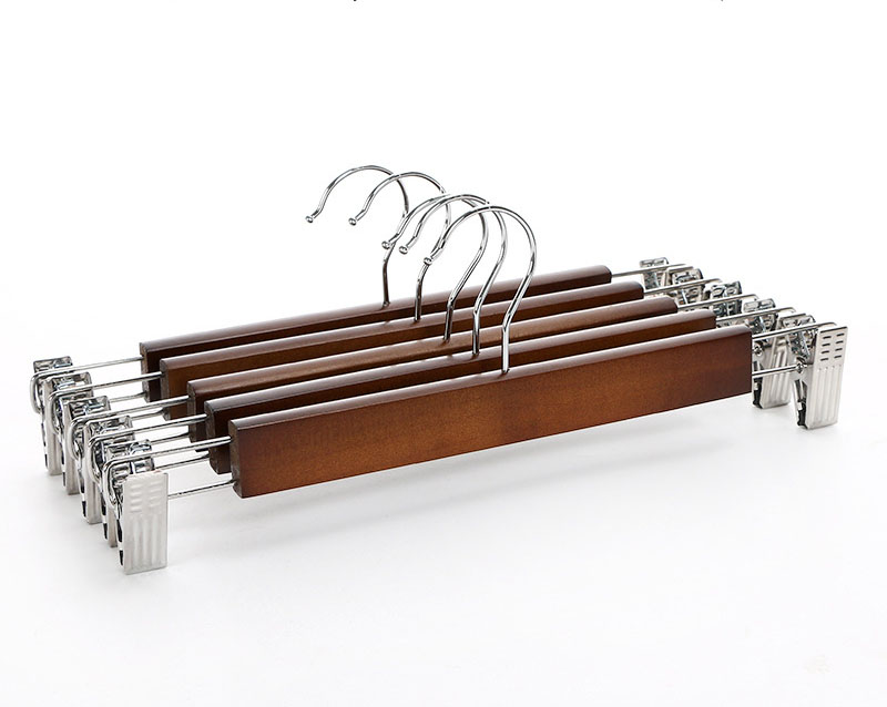 Móc Kẹp Váy Quần, Kẹp Gỗ Thường 30cm ( Bộ 10 móc )