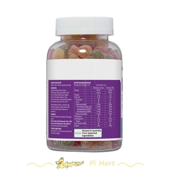 Kẹo gum Omega 3 Healthy Care 250 viên