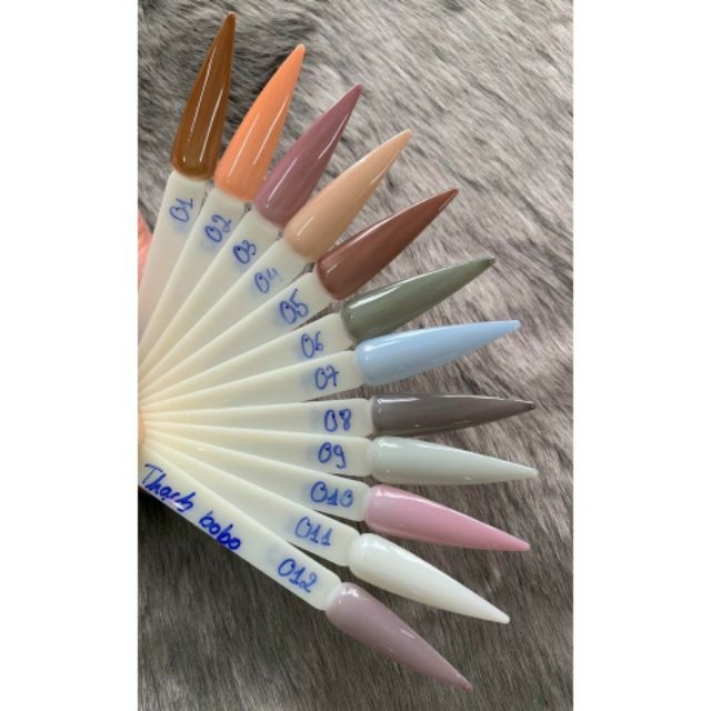 Sơn thạch Bobo bảng 12 màu - sinailmi