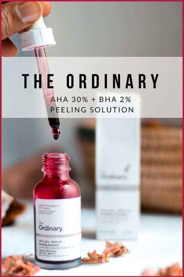 THE ORDINARY AHA 30% + BHA 2% Peeling Solution
