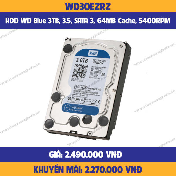 Ổ CỨNG HDD WD BLUE 3TB
