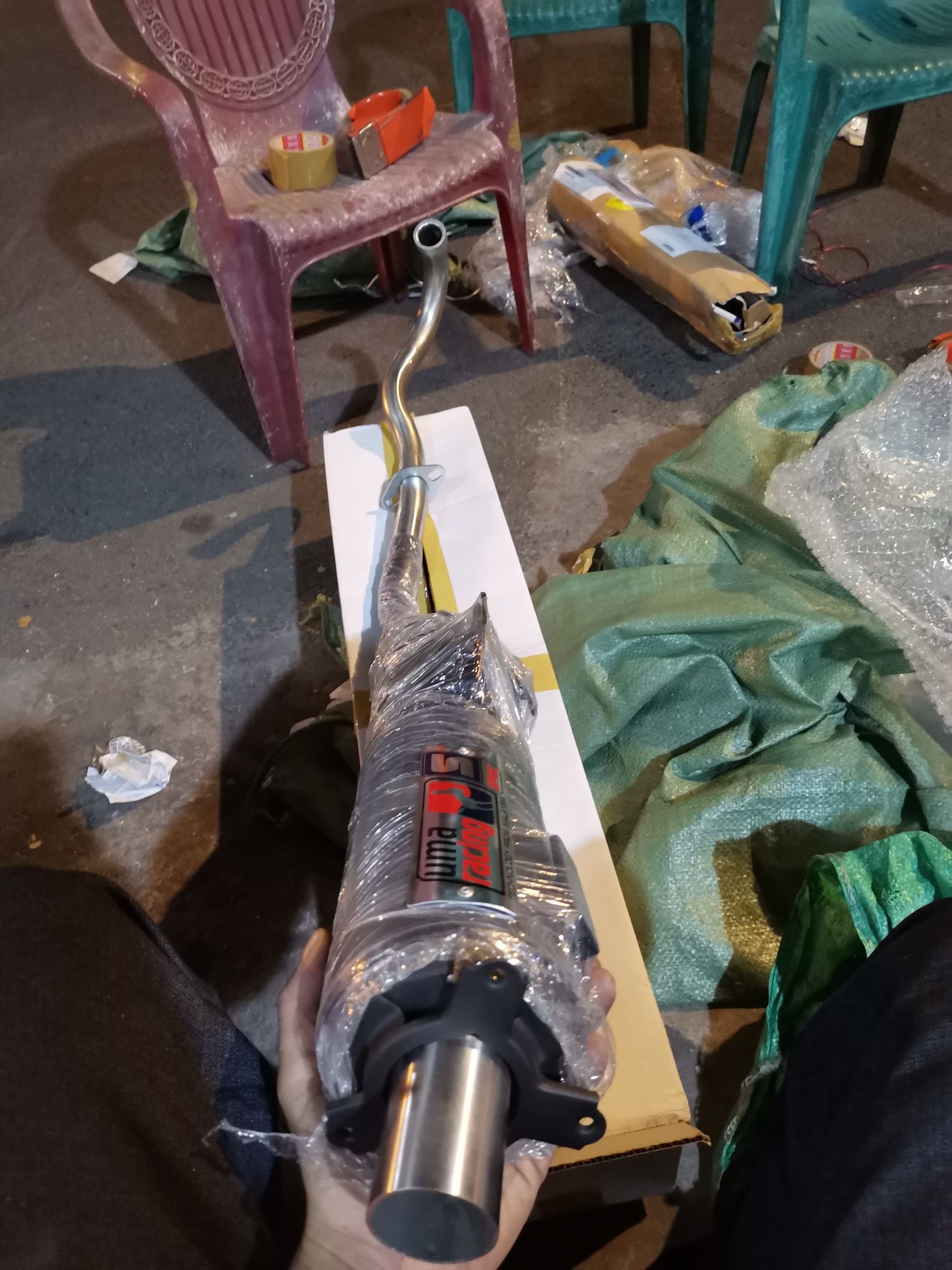 pô uma 1:1 exciter 150 móc ấm v3