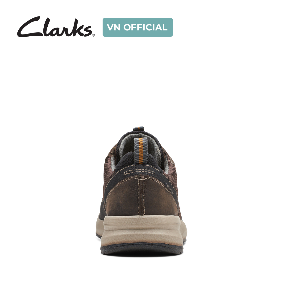 Giày Sneaker Da Nam Clarks - Wellman Trail