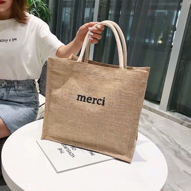 TÚI CỐI XÁCH TAY MERCI CHO NỮ