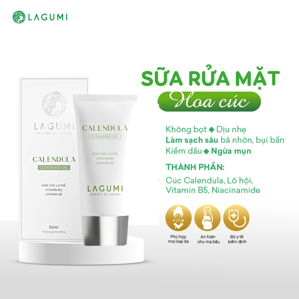 Sữa rửa mặt Lagumi minisize 50gr