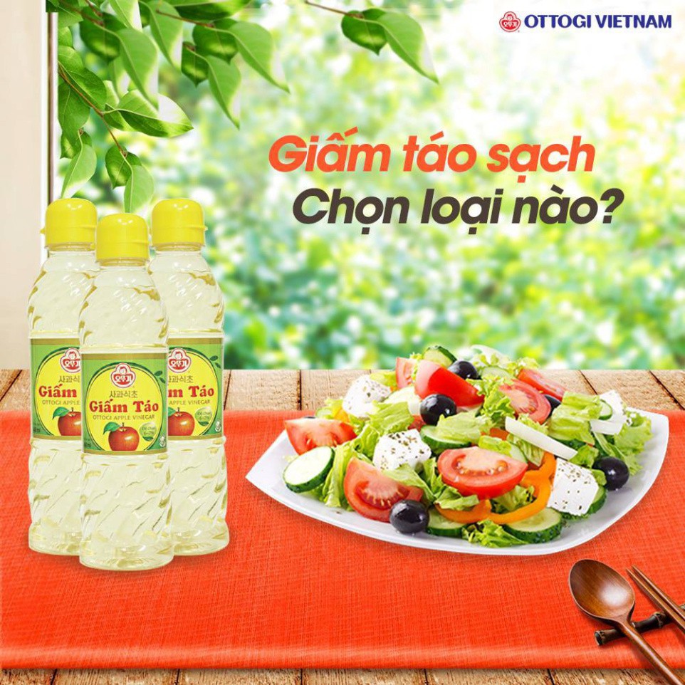[FREESHIP️] - Giấm táo Ottogi 250ml