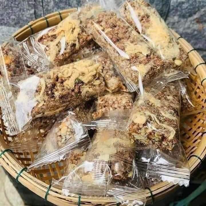 Thanh Gạo Lứt Chà Bông Trai Đẹp 250G