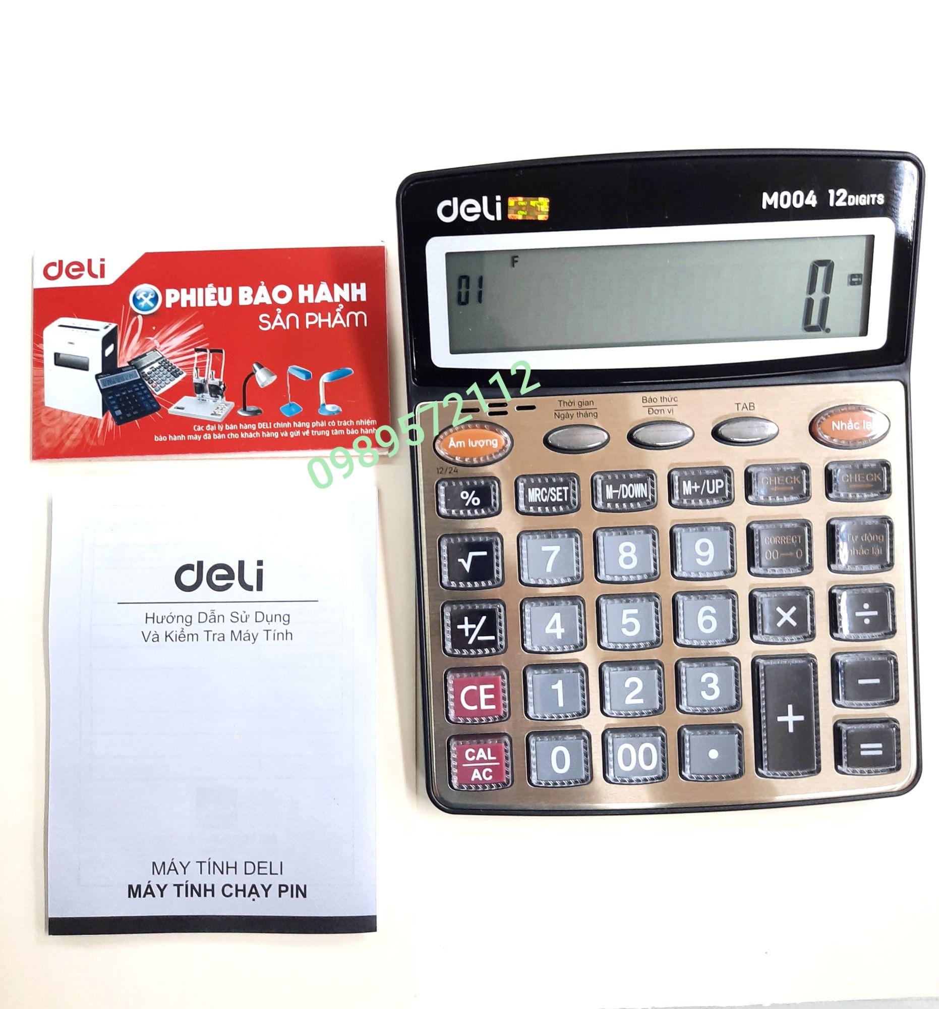 Máy tính deli có âm thanh M00450