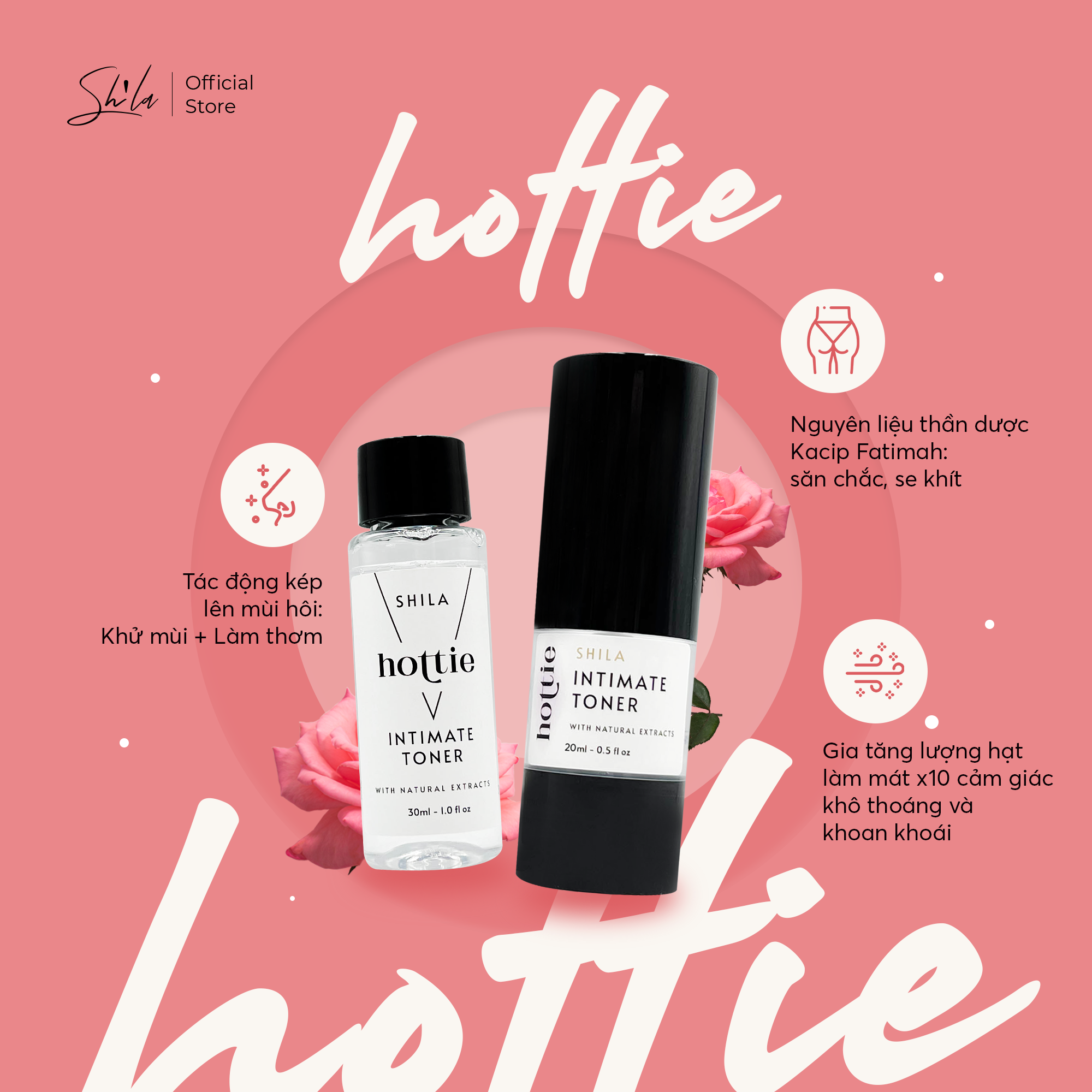 Bộ 3 chăm sóc vùng kín Shila Pinky