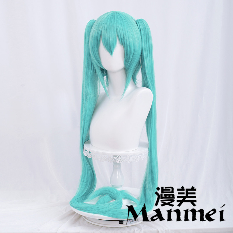 Tóc giả hóa trang nhân vật hatsune miku 110cm