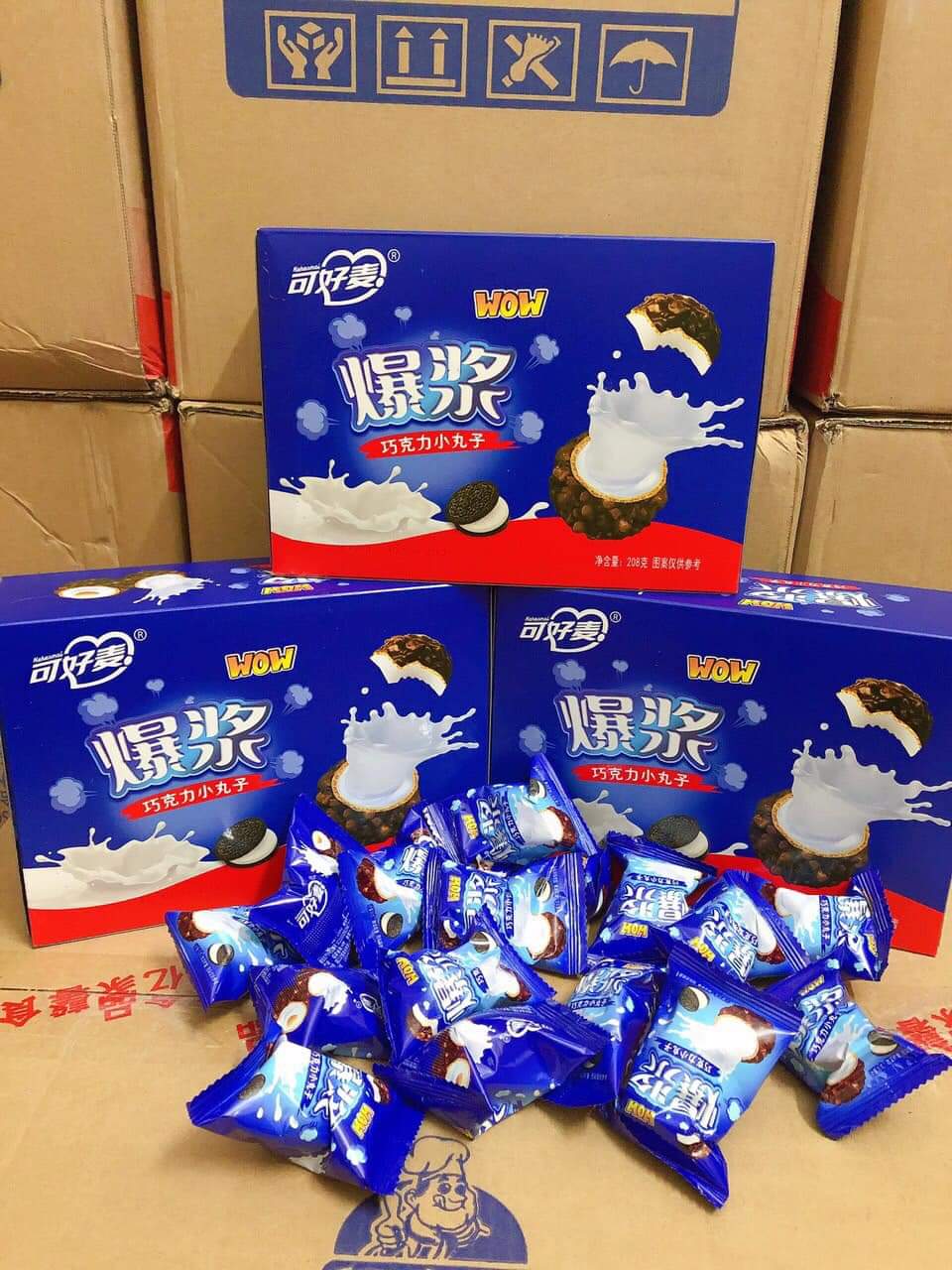 Combo 10 Bánh Socola nhân kem tan chảy