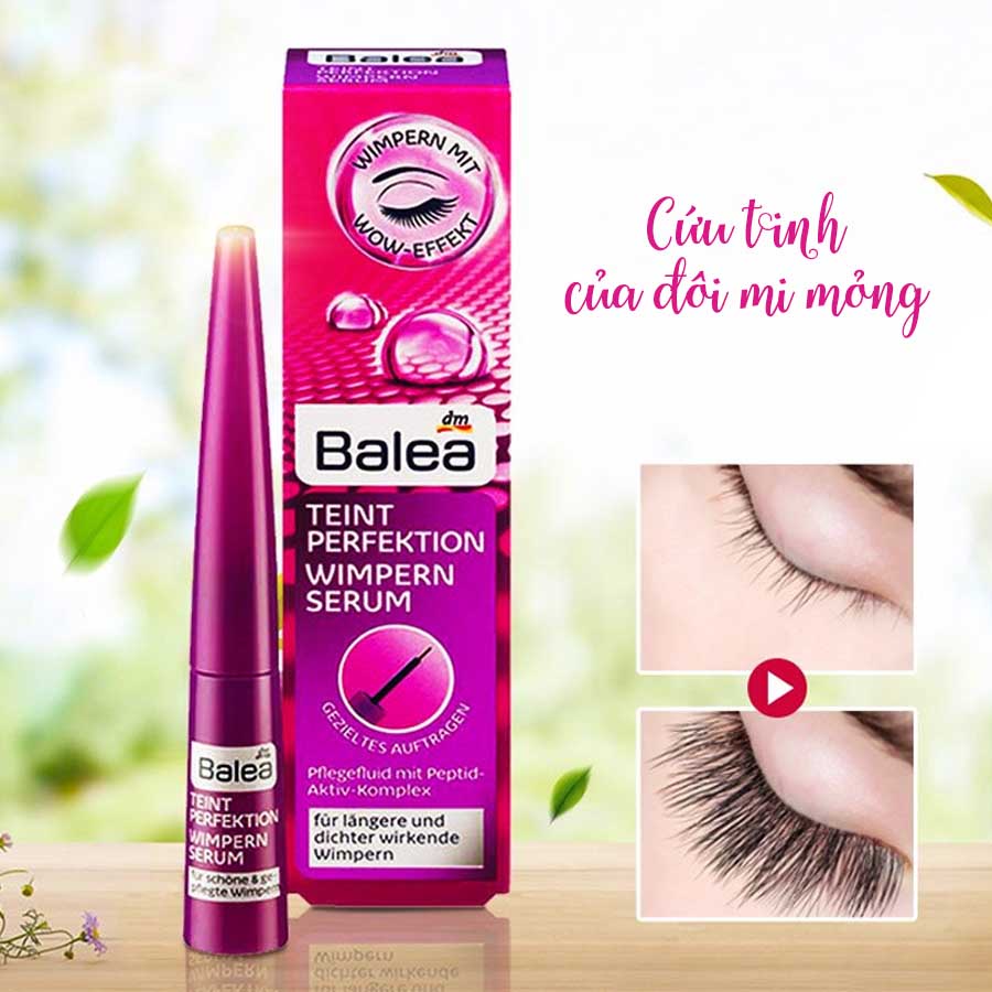 Nội Địa Đức - Serum Dưỡng Mi Dài Balea 4.5ML