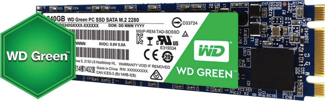 Ổ cứng SSD WD 240GB Chuẩn M.2 Green