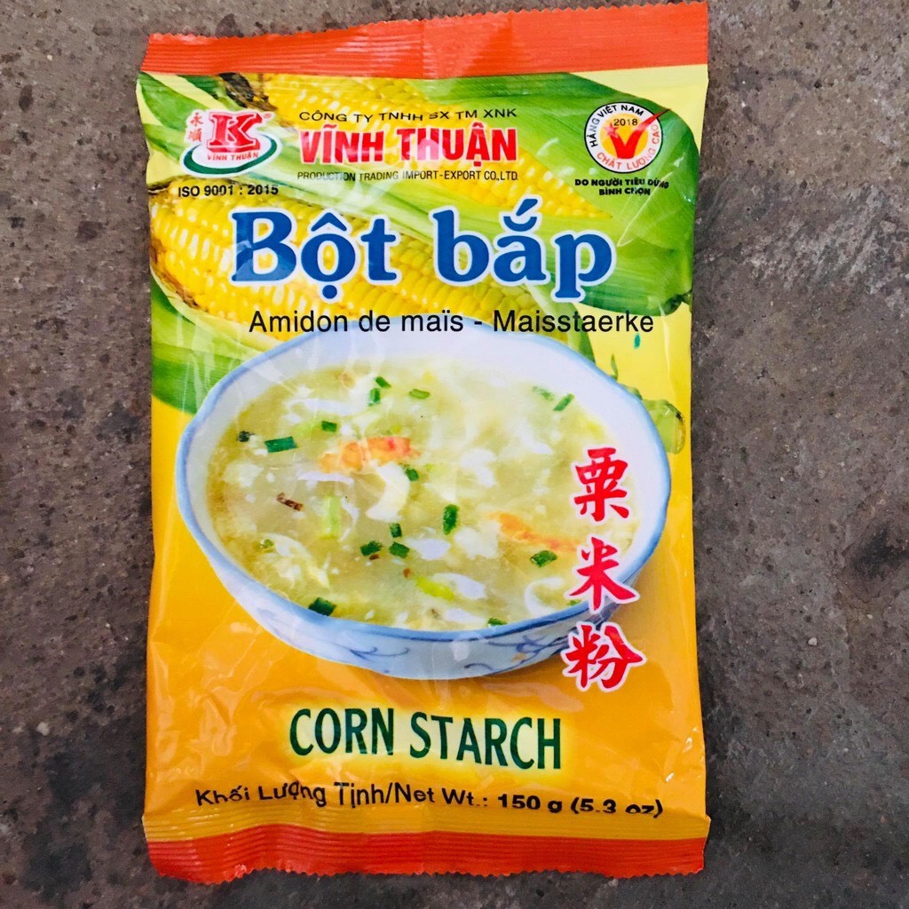[Tạp hóa] Bột Bắp Vĩnh Thuận Gói 150g - Tạp Hóa Đồ Khô [bột]