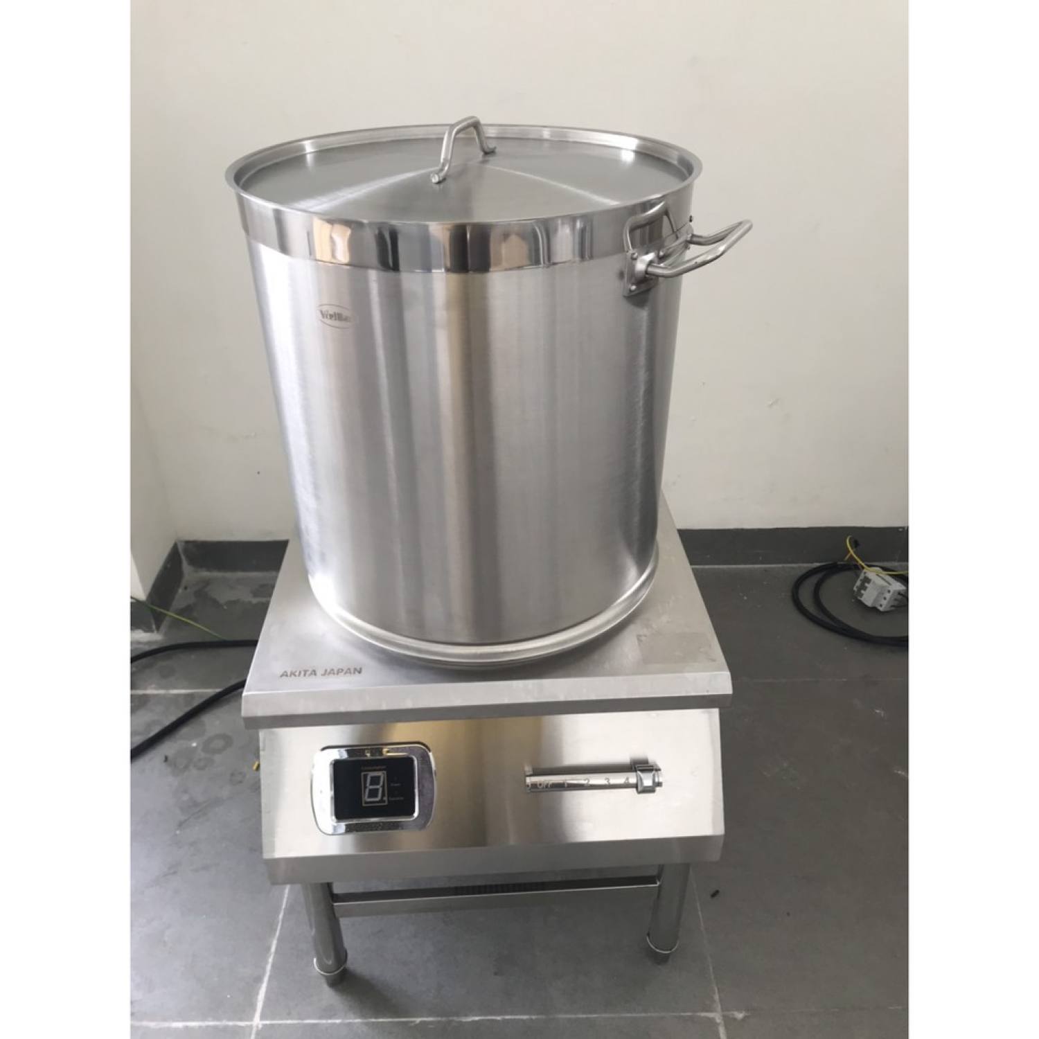 Bếp từ Công nghiệp 8 kw điện 3 pha mặt phẳng