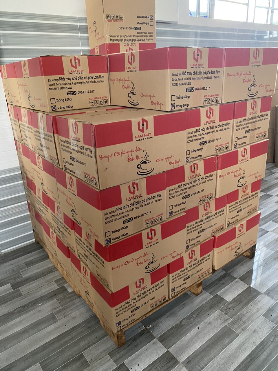 (combo 1kg) cà phê Lam Huy