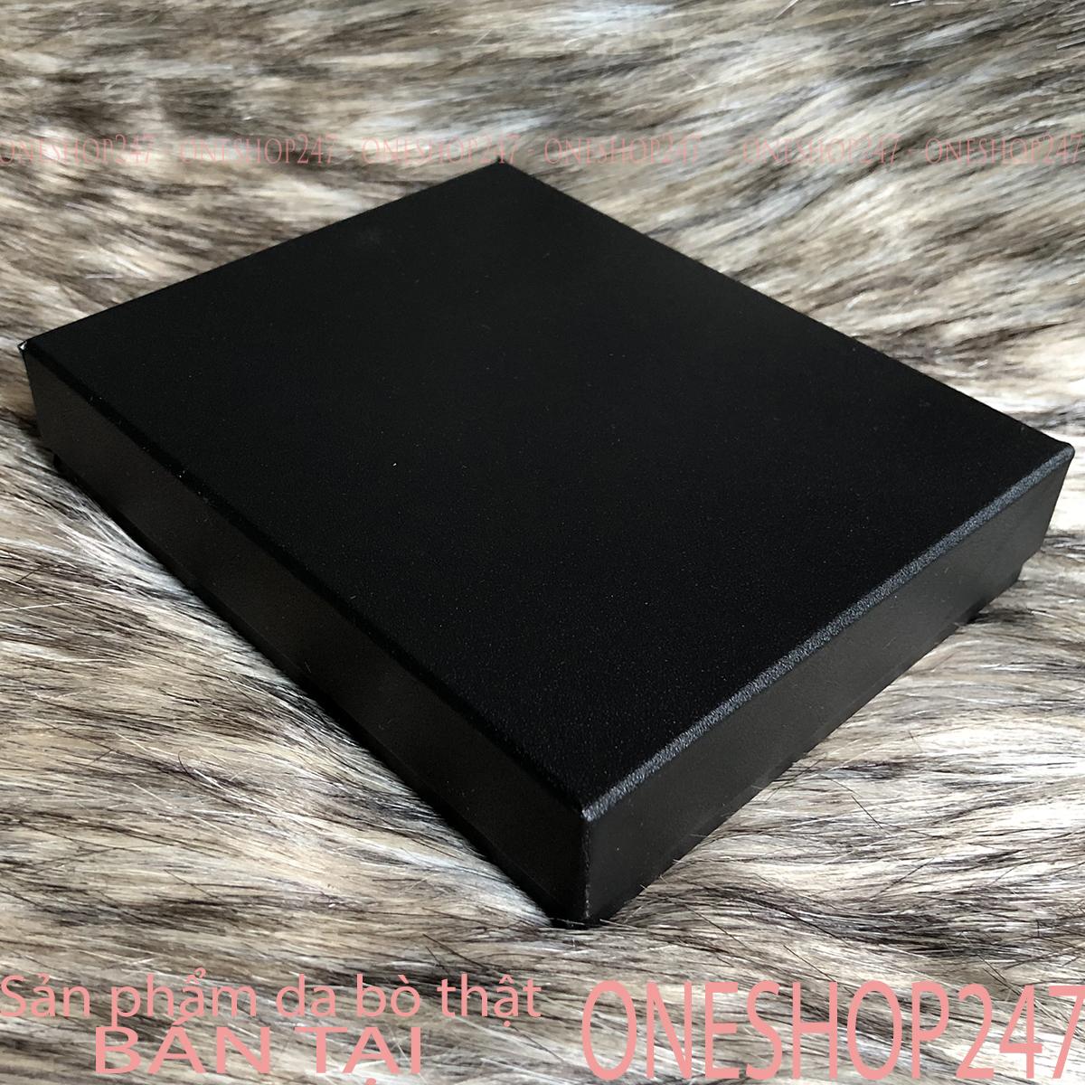 Ví da bò vân cá sấu 100% da bò thật C4V  ONESHOP247