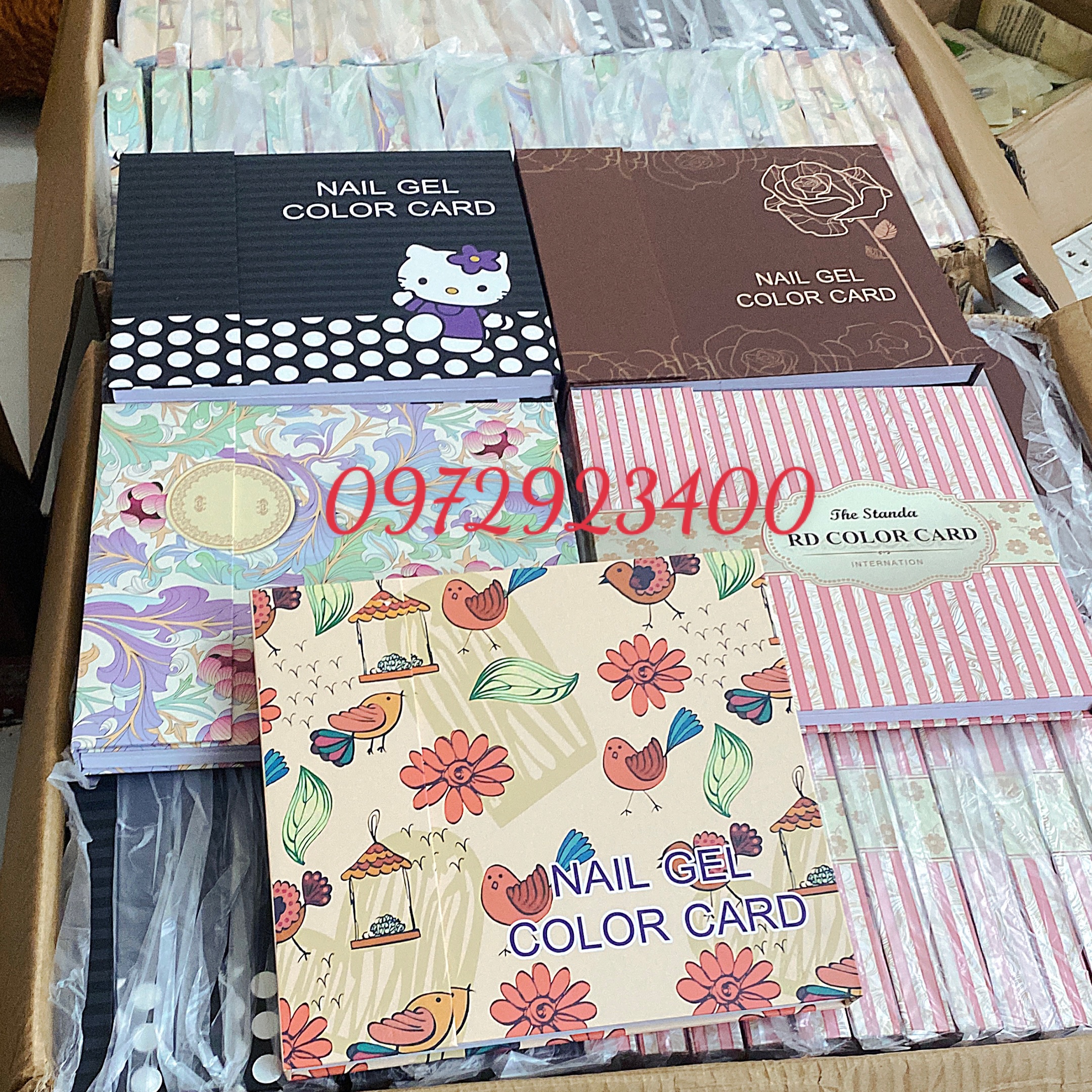 Sổ Mẫu Trưng Móng ,Làm Bảng Màum- Mini Nails