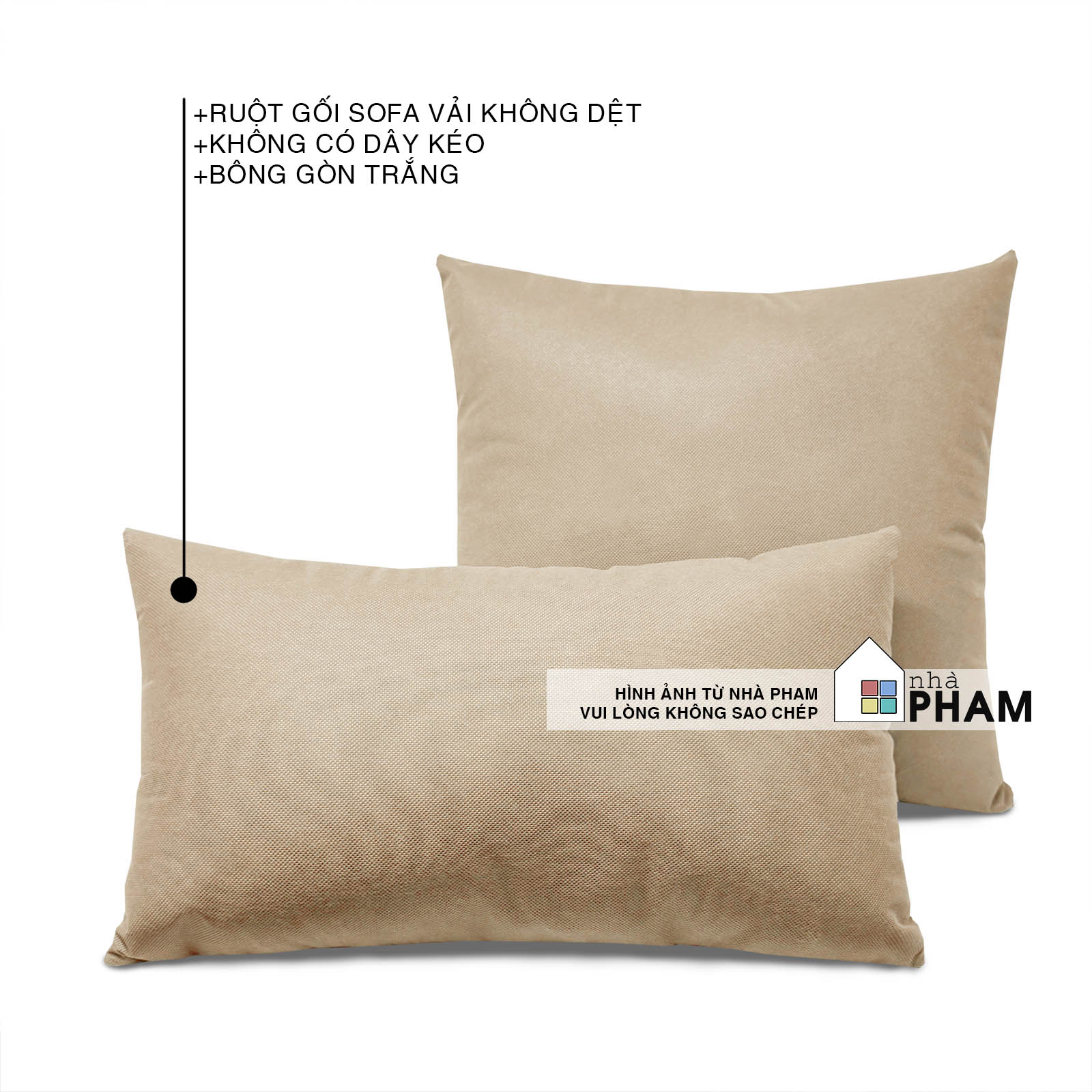 RUỘT GỐI SOFA NHÀ PHAM