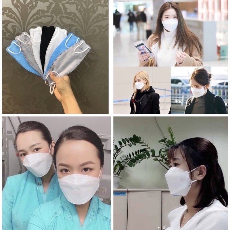 Khẩu Trang 4D KF94 Hàn Quốc hothit (Túi 10c)