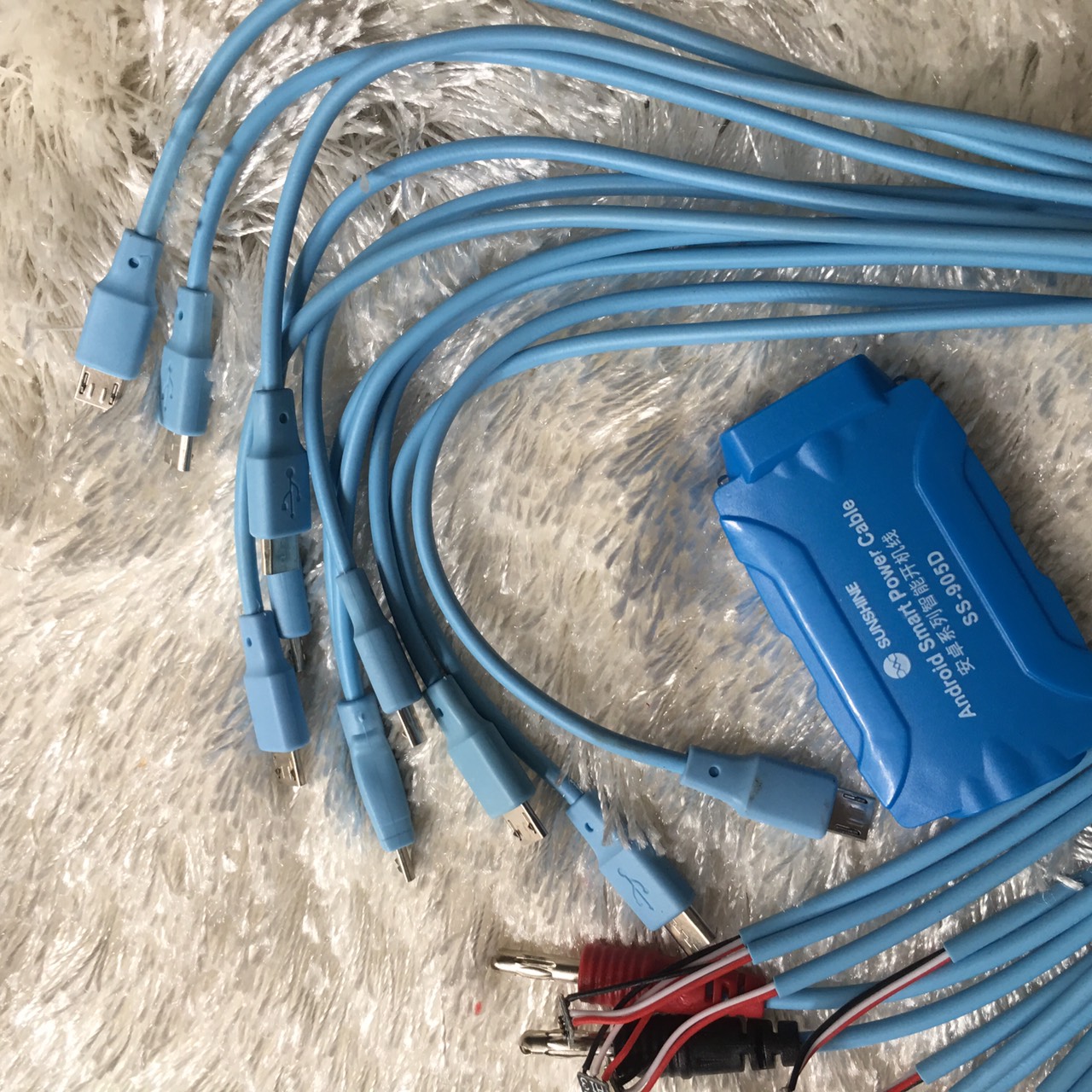Dây cấp nguồn iphone và android SS905D (Đã có iphone 13 ProMax)