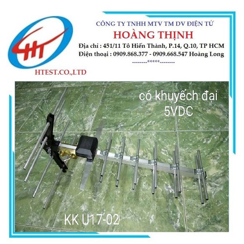 Combo anten khuếch đại G11 - HKD, DÂY 15M,DC 5V