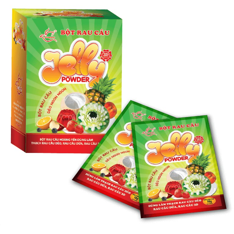 Bột rau câu dẻo Hoàng Yến Jelly