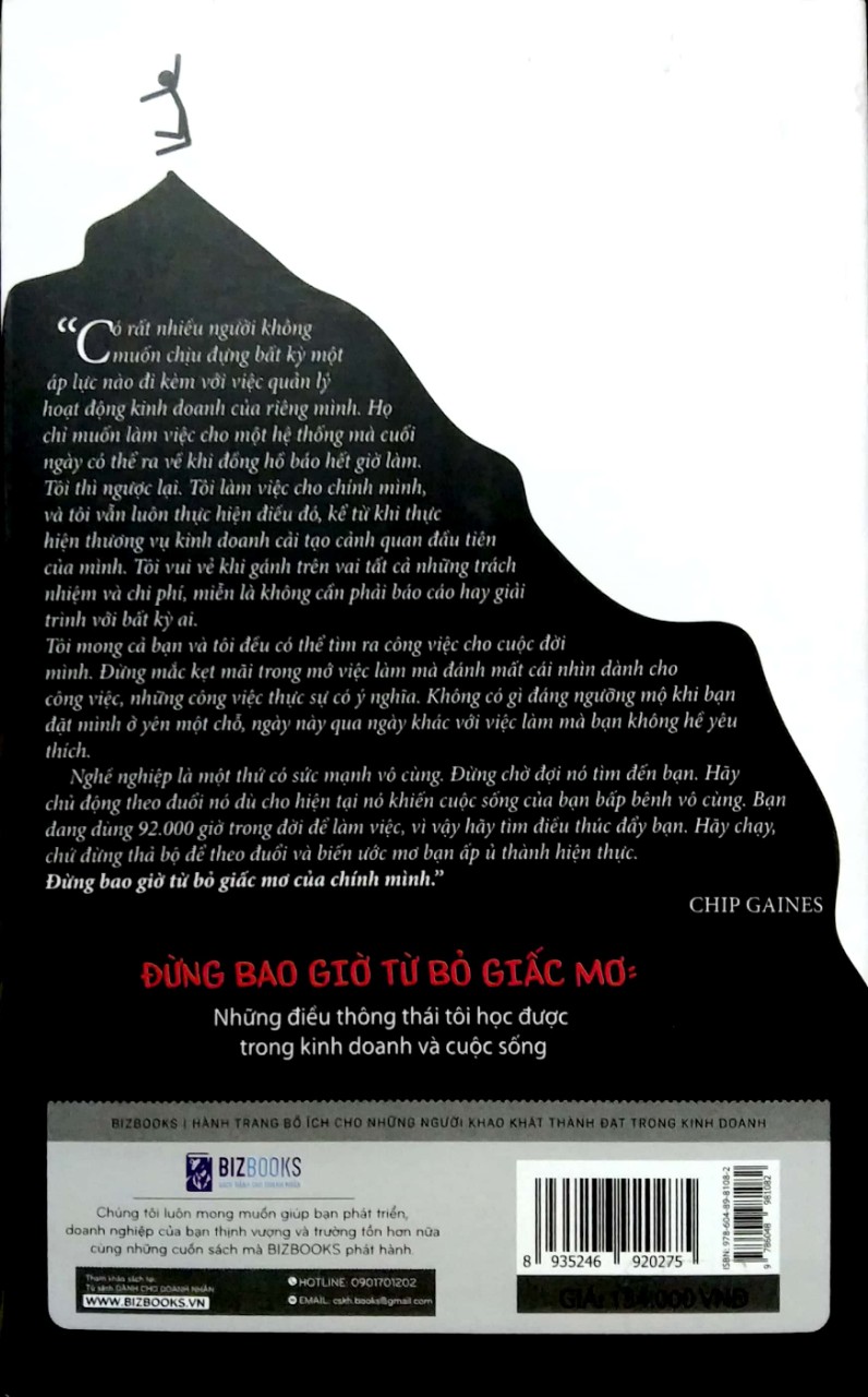 Đừng bao giờ từ bỏ giấc mơ