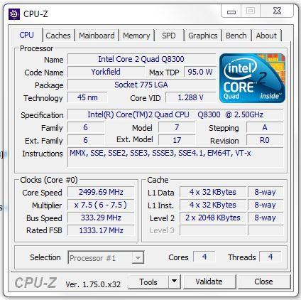 CPU Q8300