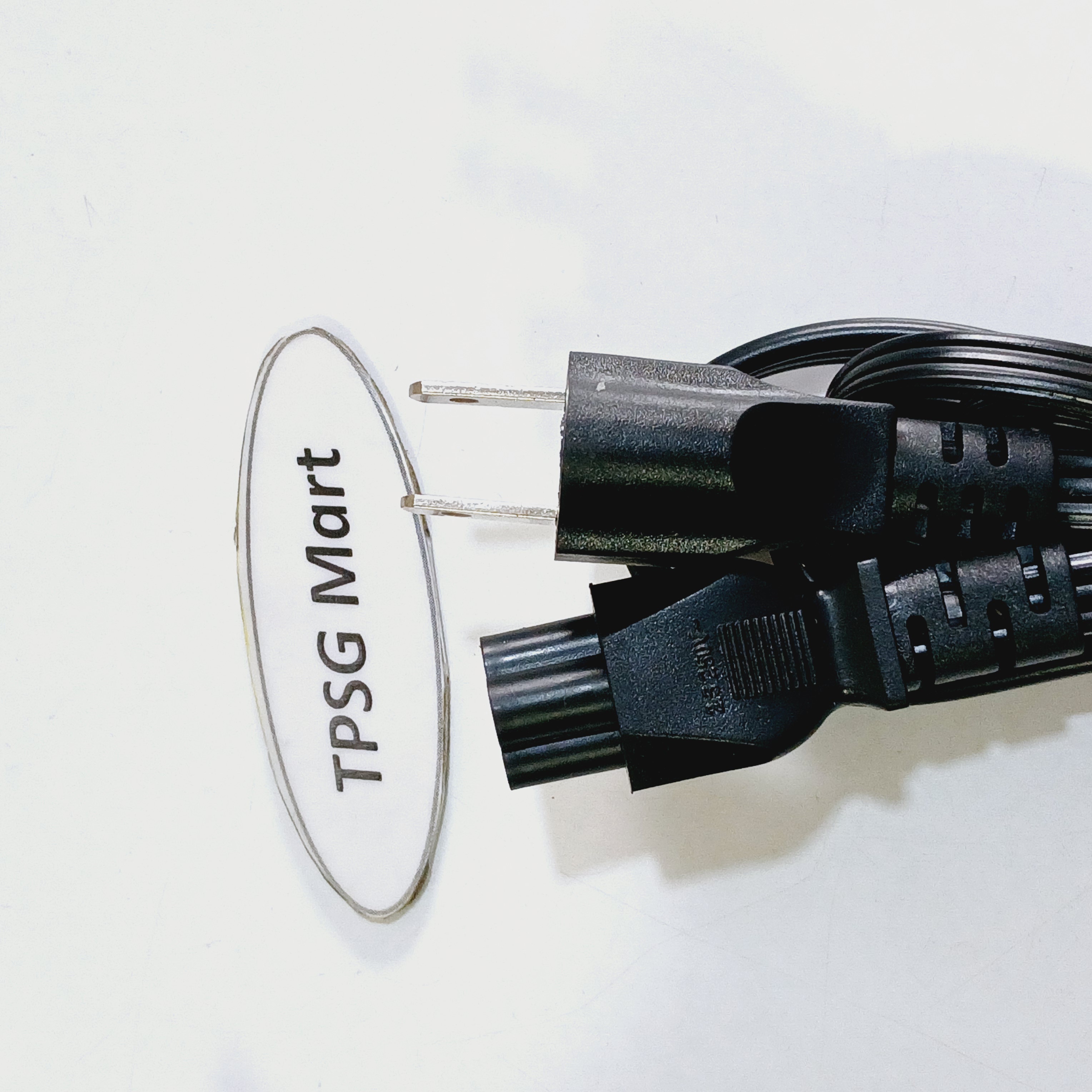 Cáp nguồn 3 lổ cho Adapter đầu cắm 3 lổ Hoa mai / Cáp Dẹp - Cáp Tròn (Cáp chất lượng)