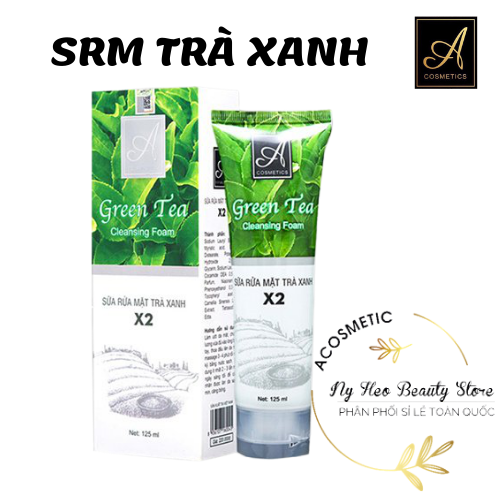 [Mỹ Phẩm Phương Anh – A Cosmetics]SỮA RỬA MẶT TRÀ XANH X2 COLLAGEN