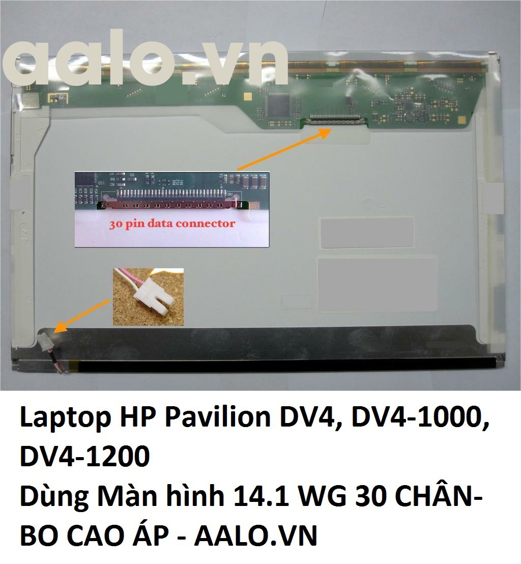 MÀN HÌNH LAPTOP HP PAVILION DV4 DV4-1000 DV4-1200