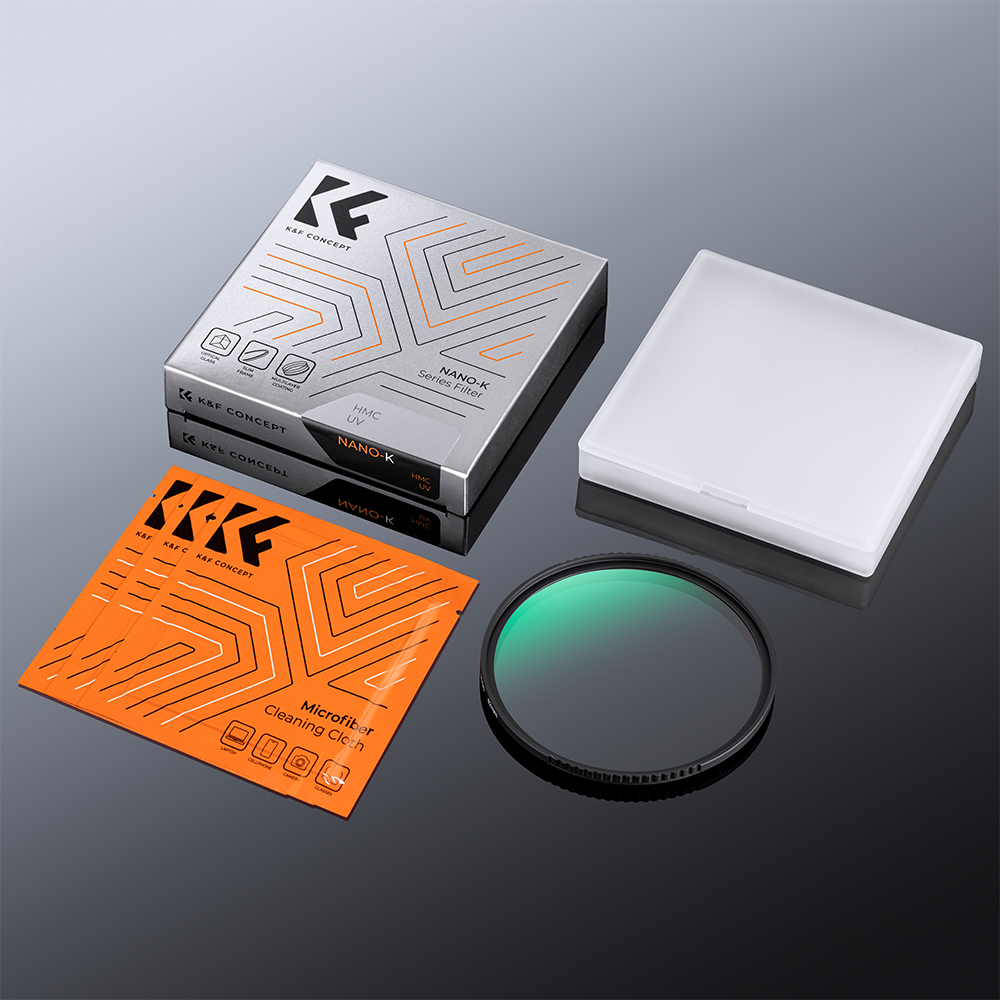 K&F CONCEPT NANO-K MC UV  Filter Slim With 3 cleaning cloths