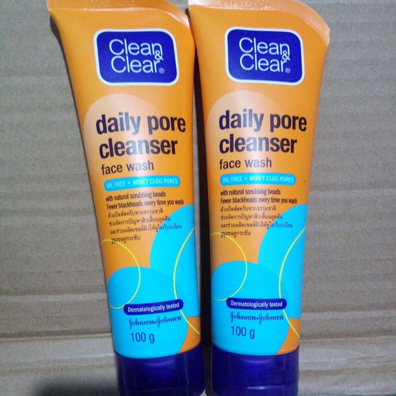 SRM CLEAN CLEAR Deep sửa rửa mặt  Action Daily Pore Cleanser 100ml / Deep Action