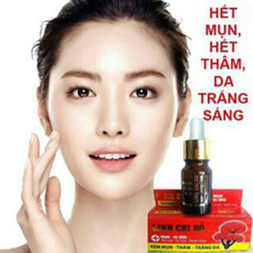 Serum Ngừa Mụn Thâm Trắng Da Linh Chi Đỏ 10ml
